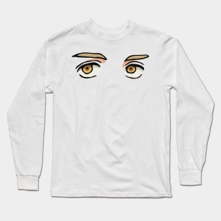 Laios Touden Eyes from Dungeon Meshi or Delicious in Dungeon / Dungeon Food Anime Manga DM-2 Long Sleeve T-Shirt